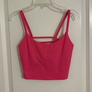 Never Worn Cropped Athletic Tank
